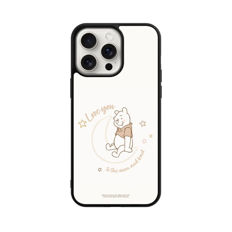 iPhone 15 Pro Max Base Case Winnie Puuh auf dem Mond