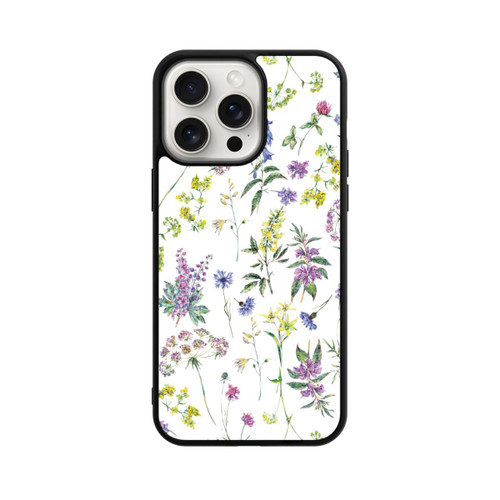 Apple iPhone 15 Pro Max Base Case Wald und Wiesenblumen