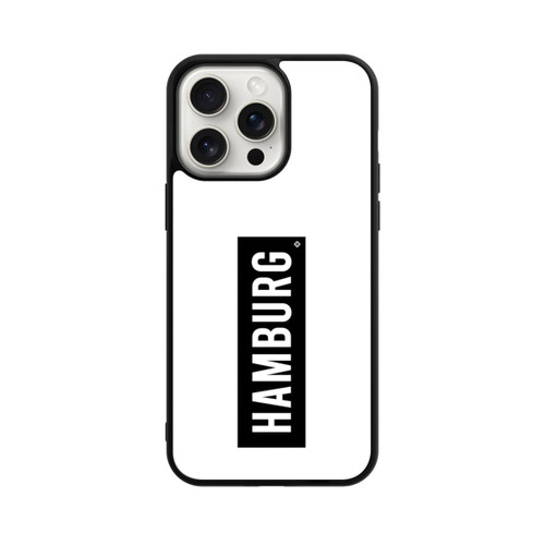 Apple iPhone 15 Pro Max Base Case HSV Hamburg Schwarz Weiss