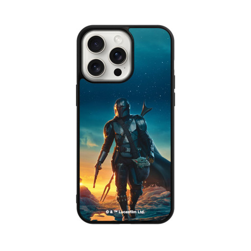 Apple iPhone 15 Pro Max Base Case Der Mandalorianer-Sonnenuntergang