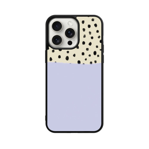 Apple iPhone 15 Pro Max Base Case Tupfen Boho Pastell