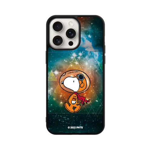 Apple iPhone 15 Pro Max Base Case Snoopy Weltraumreisender Grün