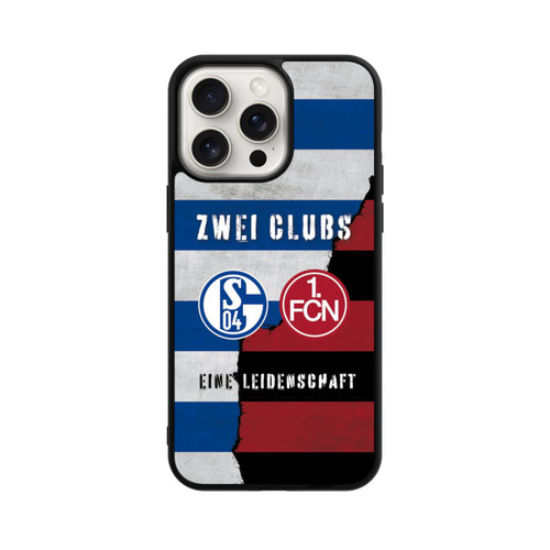 Apple iPhone 15 Pro Max Base Case Fanfreundschaft Schalke x Nürnberg