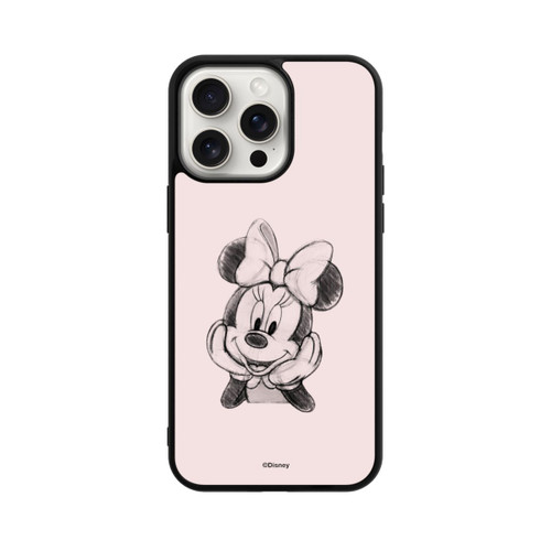 Apple iPhone 15 Pro Max Base Case Minnie Posieren Sitzen
