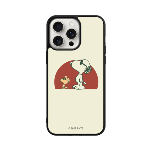 Apple iPhone 15 Pro Max Base Case Snoopy Woodstock weit draußen