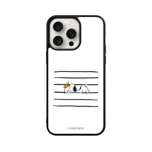 Apple iPhone 15 Pro Max Base Case Snoopy Woodstock Streifen
