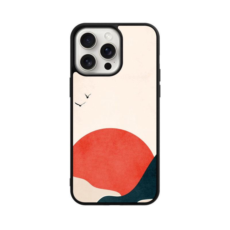 iPhone 15 Pro Max Base Case Untergehende Sonne