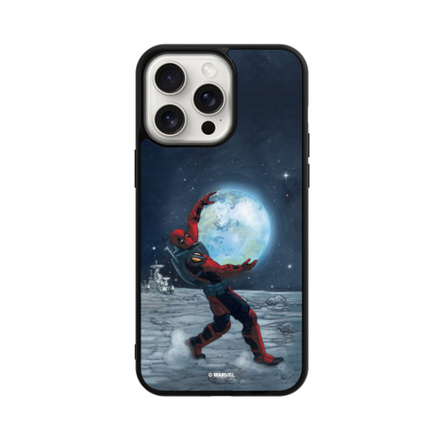 Apple iPhone 15 Pro Max Base Case Deadpool Moon