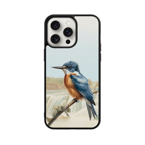 Apple iPhone 15 Pro Max Base Case Eisvogel Retro