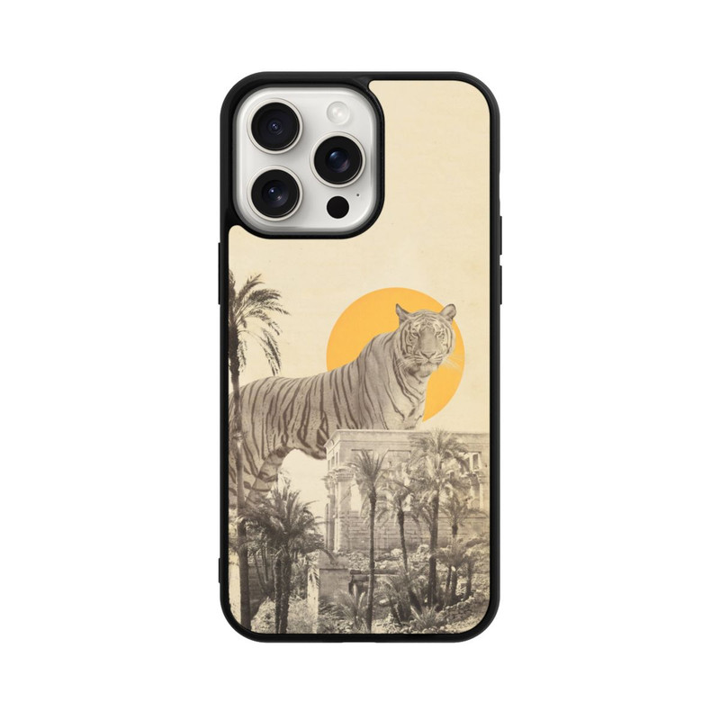 iPhone 15 Pro Max Base Case Giant Tiger in Ruins