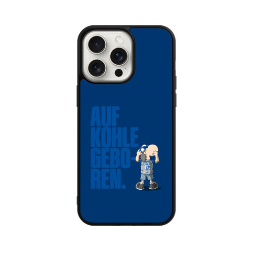 Apple iPhone 15 Pro Max Base Case S04 Auf Kohle geboren - Erwin