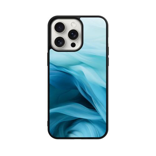 Apple iPhone 15 Pro Max Base Case Smooth Blue Texture