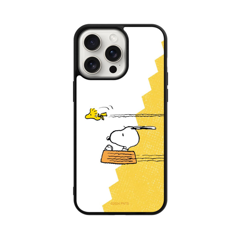 iPhone 15 Pro Max Base Case Snoopy und Woodstock