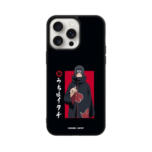 Apple iPhone 15 Pro Max Base Case Itachi Geste Schwarz