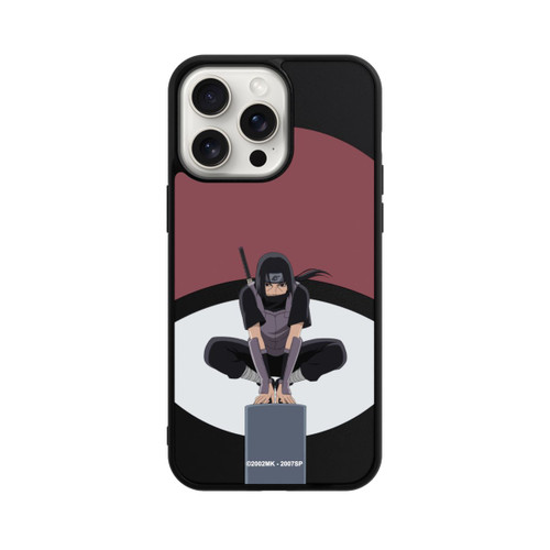Apple iPhone 15 Pro Max Base Case Itachi Uchiha Symbol transparent