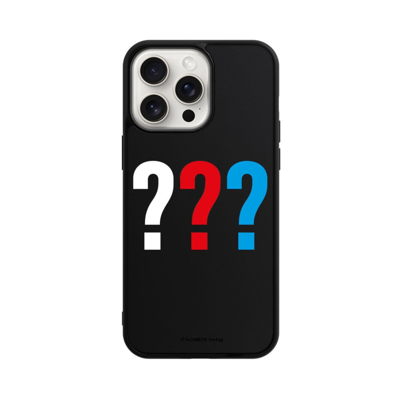 iPhone 15 Pro Max Base Case Die Drei Fragezeichen Logo Transparent