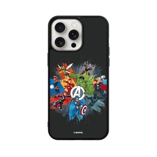 Apple iPhone 15 Pro Max Base Case Marvel's Avengers Black