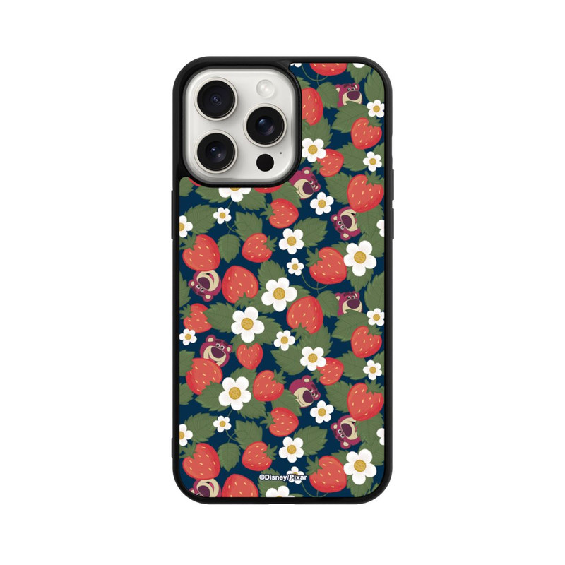 iPhone 15 Pro Max Base Case Lotso Toy Story Strawberry Flower Pattern