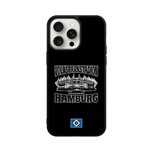 Apple iPhone 15 Pro Max Base Case HSV Volksparkstadion Schwarz
