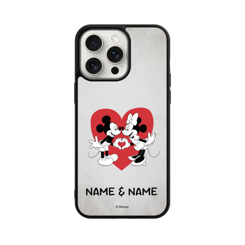 Apple iPhone 15 Pro Max Base Case Minnie und Micky Personalisierbar