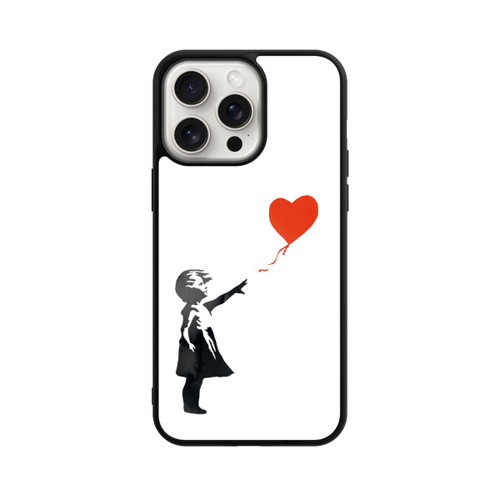 Apple iPhone 15 Pro Max Base Case Girl With Red Balloon