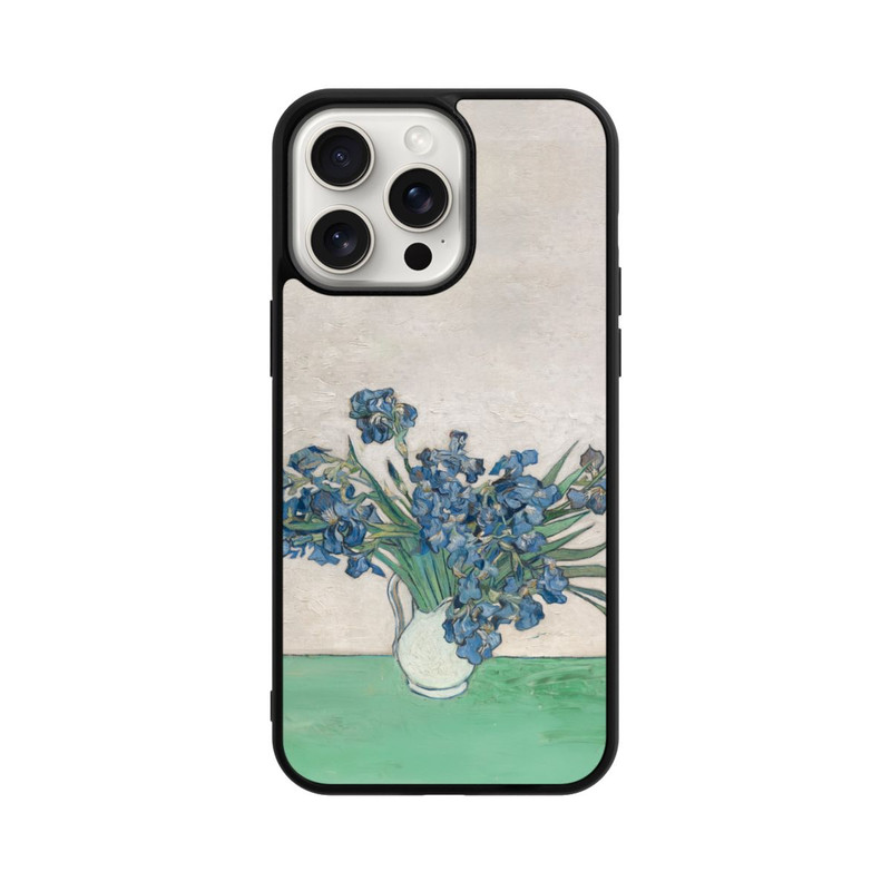 iPhone 15 Pro Max Base Case Irises, by Vincent Van Gogh