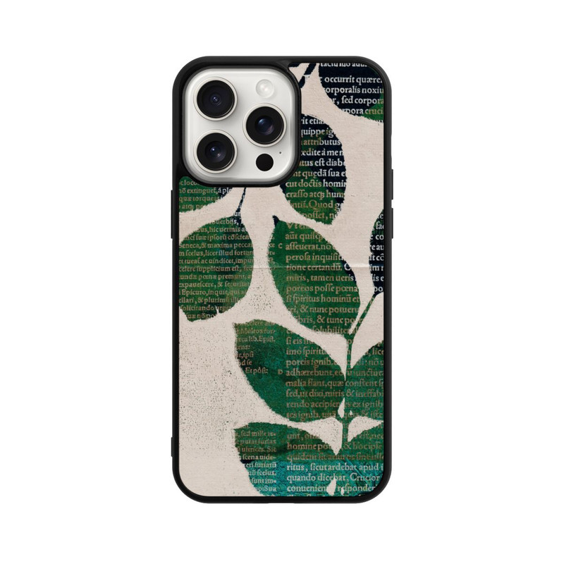 iPhone 15 Pro Max Base Case Leaves, 2024, by Marco Campedelli