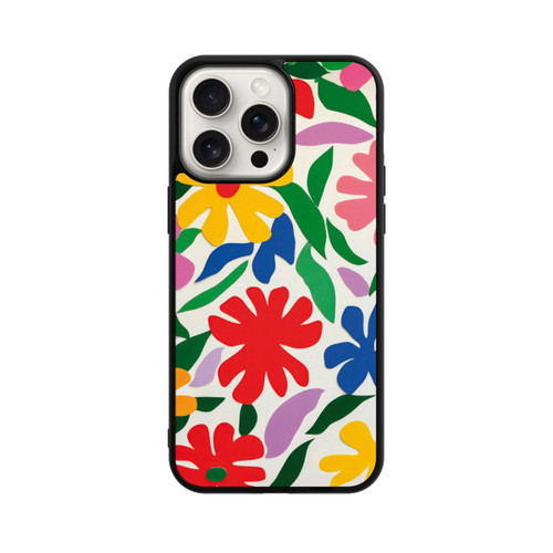 Apple iPhone 15 Pro Max Base Case Blumenliebe Illustration