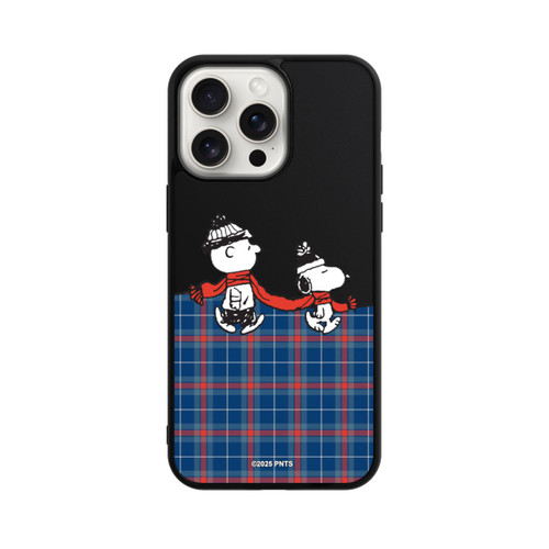 Apple iPhone 15 Pro Max Base Case Peanuts Weihnachtspulli Transparent