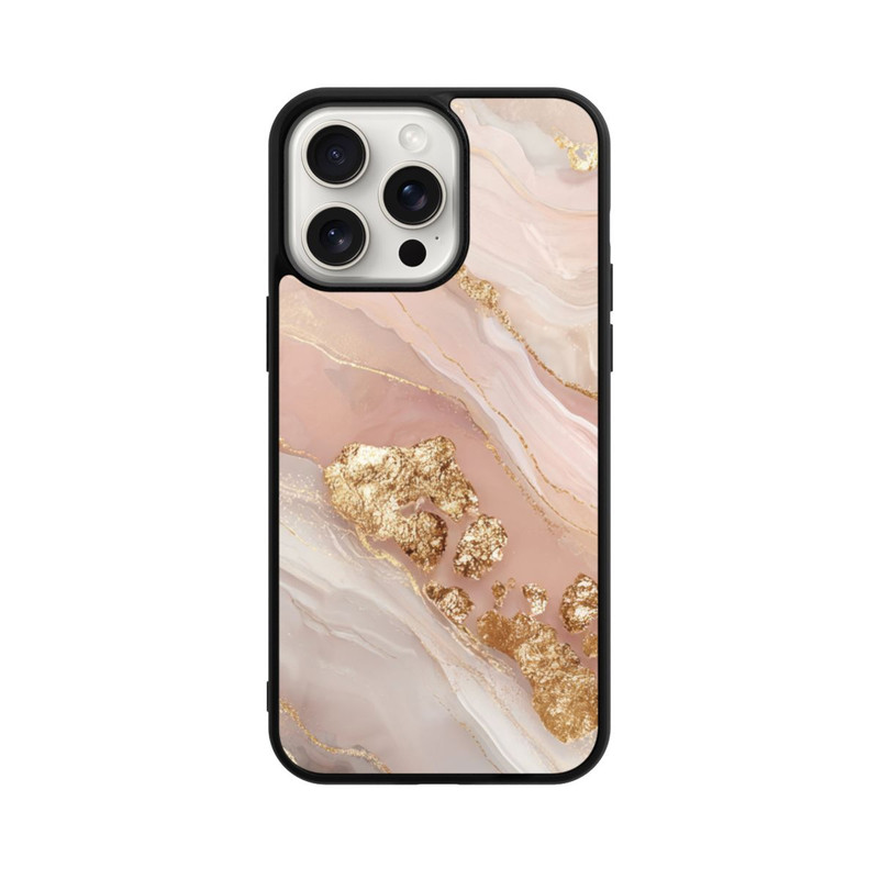 iPhone 15 Pro Max Base Case Eleganz Gold Marmor