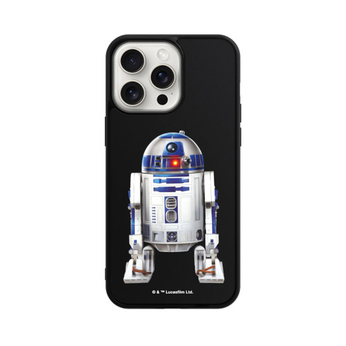Apple iPhone 15 Pro Max Base Case Star Wars R2D2 Transparent