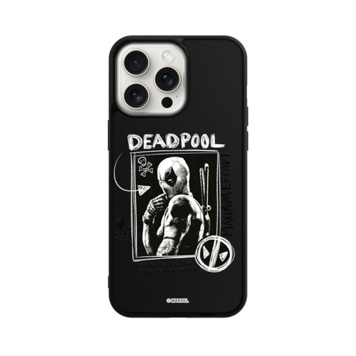 Apple iPhone 15 Pro Max Base Case Deadpool Transparent