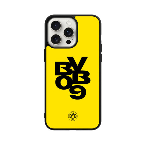 Apple iPhone 15 Pro Max Base Case BVB09 Schwarz Gelb