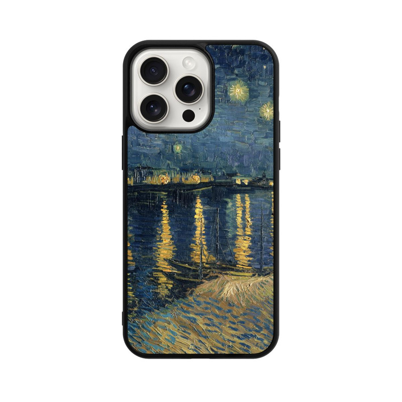 iPhone 15 Pro Max Base Case Sternennacht über der Rhone