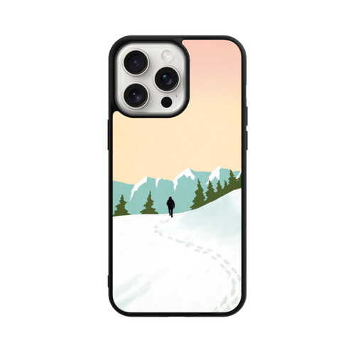 Apple iPhone 15 Pro Max Base Case Winter Wanderer by Roberta Murray
