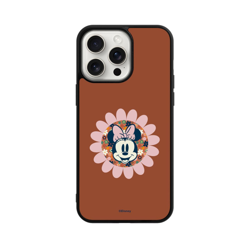 iPhone 15 Pro Max Base Case Minnie Maus Retro Blume Boho