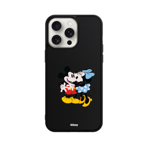 Apple iPhone 15 Pro Max Base Case Mickey and Minnie Magical Couple Transparent