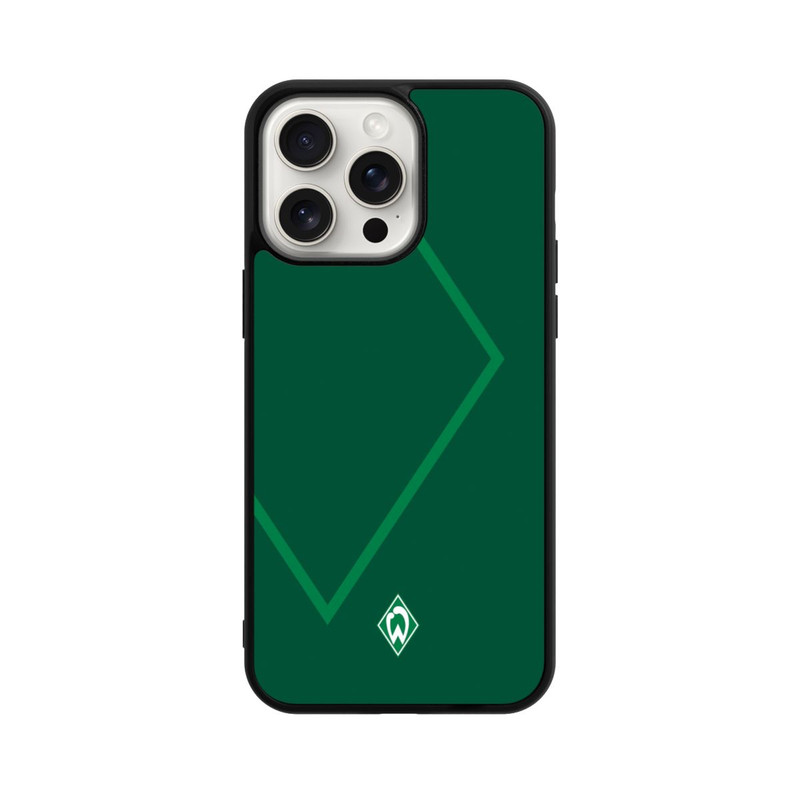 iPhone 15 Pro Max Base Case Werder Grün Rautenelement
