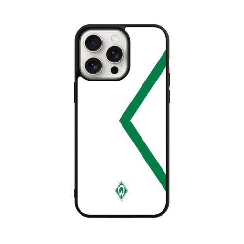 Apple iPhone 15 Pro Max Base Case Werder Bremen Rautenelement Grün
