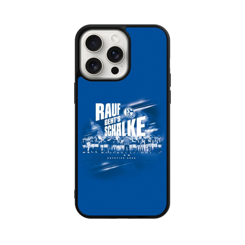 iPhone 15 Pro Max Base Case Rauf geht's Schalke