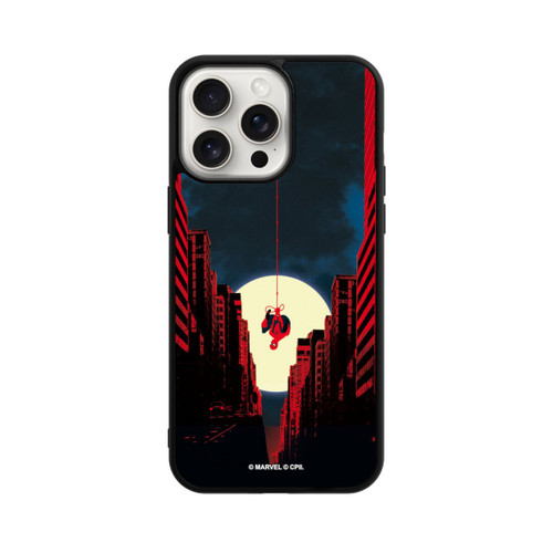 Apple iPhone 15 Pro Max Base Case Spider-Man Marvel between Skyscrapers