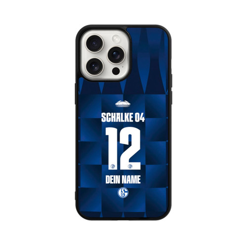 Apple iPhone 15 Pro Max Base Case Schalke 04 Trikot Personalisierbar 26-27