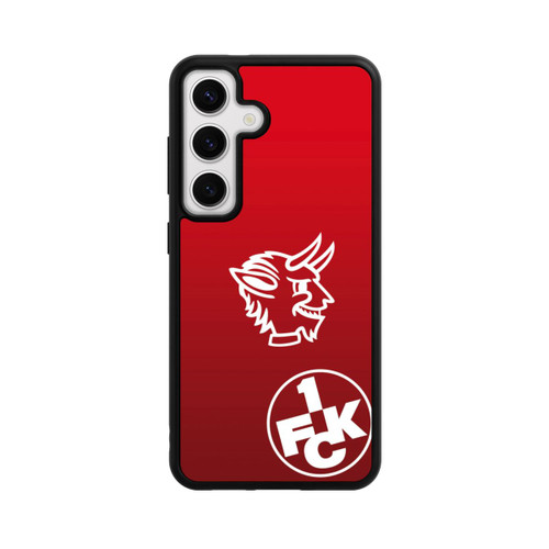 Samsung Galaxy S24 Base Case Teufelskopf FCK auf Rot