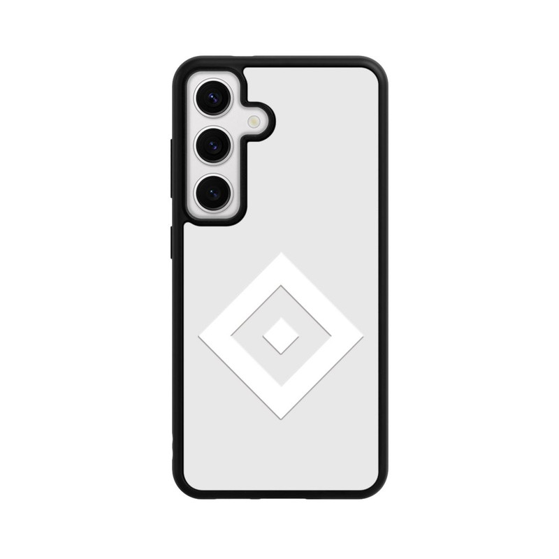 Galaxy S24 Base Case Rauten Logo auf HSV Grau