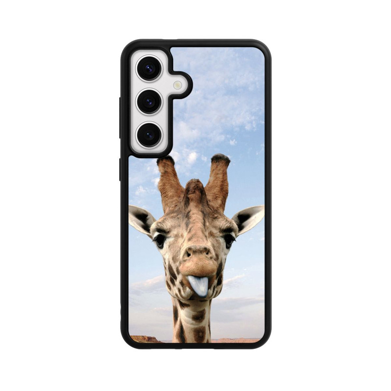 Galaxy S24 Base Case Giraffe auf der Straße