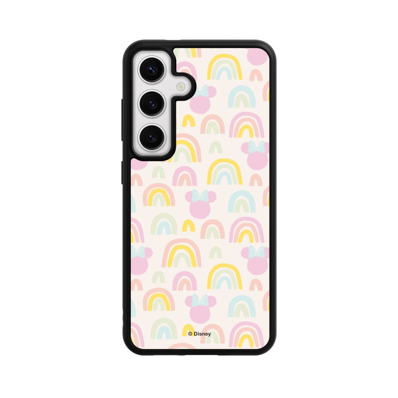 Galaxy S24 Base Case Minnie Regenbogen Muster
