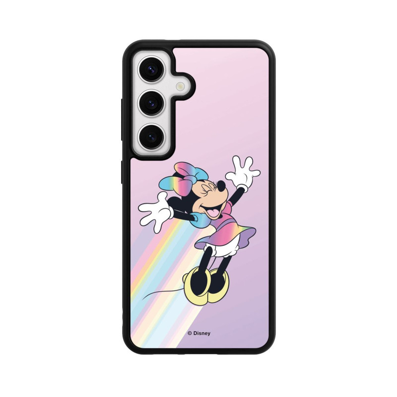 Galaxy S24 Base Case Minnie Rainbow
