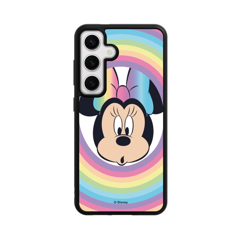 Galaxy S24 Base Case Minnie Rainbow Circle
