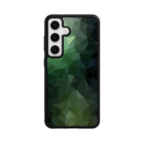 Samsung Galaxy S24 Base Case Polygonal Mosaic Green