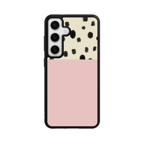 Samsung Galaxy S24 Base Case Punkte und Rosa